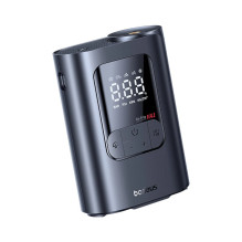 Oro Kompresorius - Baseus GoTrip VA1 Mini 5000 mAh Skaitmeninis Ekranas Juodas