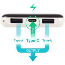 Išorinė Baterija - Silicon Power GP28 10 000 mAh Balta