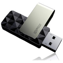 USB Atmintinė - Silicon Power Blaze B30 16GB USB 3.0 Atmintinė, Juoda