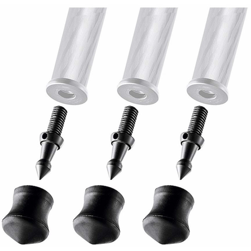 Trikojo Pėdelė - Manfrotto Gitzo GSF30S 30 mm 3 Dalių Rinkinys
