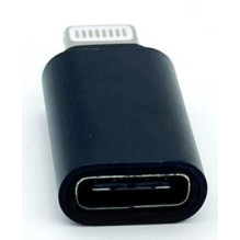 USB Adapteris - Maxlife USB-C-"Lightning" Adapteris Juodas