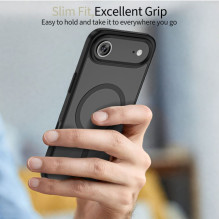 Telefono Dėklas - Tech-Protect MagMat MagSafe iPhone 17 Air Dėklas Juodas Matinis