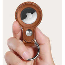 "AirTag" Laikiklis - Tech-Protect NaturalFit Apple AirTag Rudas "AirTag" Laikiklis - Tech-Protect NaturalFit Apple AirTag Rudas