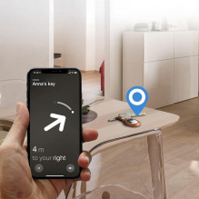 "AirTag" Laikiklis - Tech-Protect NaturalFit Apple AirTag Rudas "AirTag" Laikiklis - Tech-Protect NaturalFit Apple AirTag Rudas