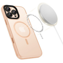 Telefono Dėklas - Tech-Protect Magmat MagSafe iPhone 16 Pro Max Matinis Smėlio Rudos spalvos Telefono Dėklas - Tech-Protect Magmat MagSafe iPhone 16 Pro Max Matinis Smėlio Rudos spalvos