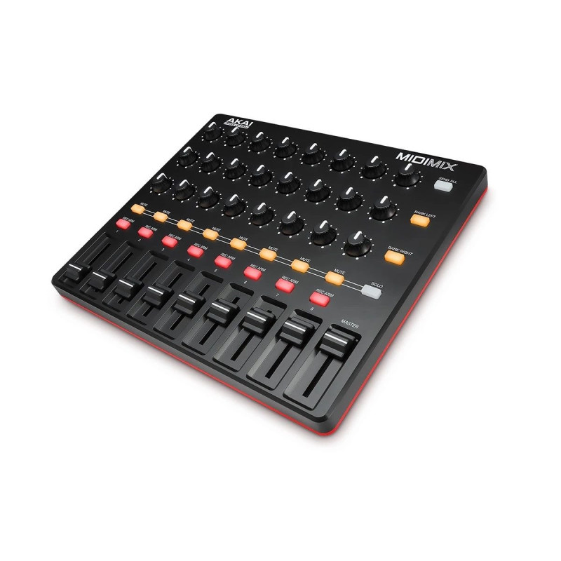MIDI Kontrolieris Akai MidiMix 3 kanāli Melns Sarkans