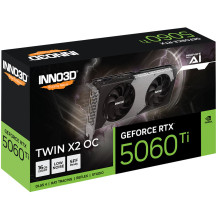INNO3D GeForce RTX 5060 Ti TWIN X2 OC NVIDIA 16 GB GDDR7 INNO3D GeForce RTX 5060 Ti TWIN X2 OC NVIDIA 16 GB GDDR7