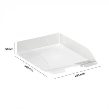 AD Class LETTER TRAY Basic caurspīdīgs