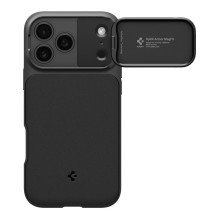 SPIGEN case OPTIK ARMOR MAG case for IPHONE 17 Pro black SPIGEN case OPTIK ARMOR MAG case for IPHONE 17 Pro black