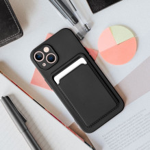 Case for iPhone 14 PRO MAX Card Case czarny Case for iPhone 14 PRO MAX Card Case czarny