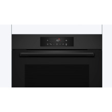 BOSCH HBA572EM3 Serie 4 71-litre electric oven , AirFry , pyrolysis , fan-assisted , matt black BOSCH HBA572EM3 Serie 4 71-litre electric oven , AirFry , pyrolysis , fan-assisted , matt black