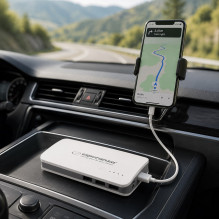 Esperanza EMP106WE Radium power bank Grey,White 8000 mAh