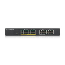 Zyxel Switch 24x GE GS1900-24EP 12x PoE+ Ports.130W Tvarkoma Zyxel Switch 24x GE GS1900-24EP 12x PoE+ Ports.130W Tvarkoma