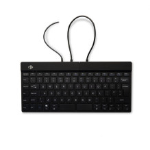 Klaviatūra R-Go Tastatur Split Break UK-Layout vadu melna