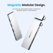 NB ACC DOCKING STATION 6IN2 / USB-C THZH0 VENTION
