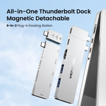 NB ACC DOCKING STATION 6IN2 / USB-C THZH0 VENTION