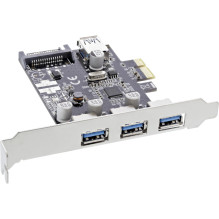 InLine 3+1 portu USB 3.0...