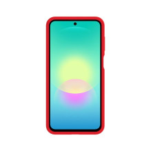 Evelatus Samsung Galaxy A27 Premium Magnetic Soft Touch Silicone Case Red