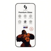 Connect Apple iPhone 18 Pro Corning Gorilla Antistatinis stiklas 3D Full Dangtis 5X