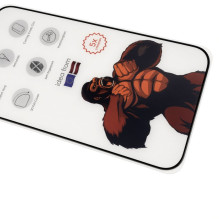Connect Apple iPhone 18 Pro Corning Gorilla Antistatinis stiklas 3D Full Dangtis 5X