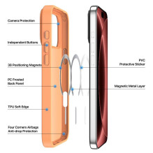 Dux Ducis Apple iPhone 18 Pro Max Yind Hybrid Case with MagSafe Orange Dux Ducis Apple iPhone 18 Pro Max Yind Hybrid Case with MagSafe Orange