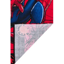 Children's towel Spiderman, red col., 140 cm x 70 cm