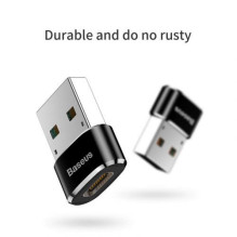 Baseus Converter USB Male To Type-C Female Black (CAAOTG-01) Baseus Converter USB Male To Type-C Female Black (CAAOTG-01)