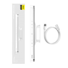 Baseus Home i-wok Series Magnetic Stepless Dimming Charging Desk Lamp Pro White (DGXC-02)