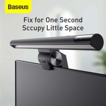 Baseus Home i-wok Series USB Stepless Dimming Screen Hanging Light 5W (Youth) 2800K / 4000K / 5500K Black (DGIWK-B01)