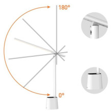 Baseus Home Smart Eye Rechargable Folding Desk Lamp, 2200 mAh, White EU (DGZG-02) Baseus Home Smart Eye Rechargable Folding Desk Lamp, 2200 mAh, White EU (DGZG-02)