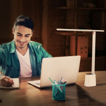 Baseus Home Smart Eye Rechargable Folding Desk Lamp, 2200 mAh, White EU (DGZG-02) Baseus Home Smart Eye Rechargable Folding Desk Lamp, 2200 mAh, White EU (DGZG-02)