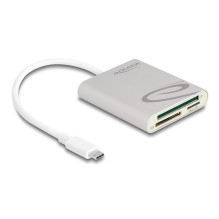 Karšu lasītājs DeLOCK 91005 USB 3.2 Gen 1 Type-C Pelēks CF MMC MicroSD