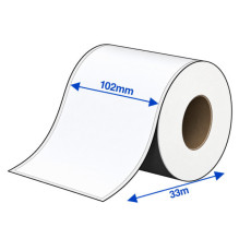 Analogue labels Epson 102mm...