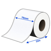 Analogue labels Epson 76mm...