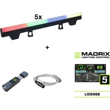 EUROLITE komplekts 5x LED...