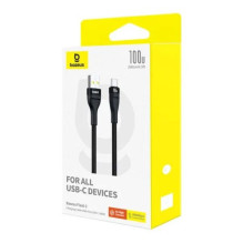 Baseus Cable USB-A - Type-C Flash 2 480mb / s, 100W, 2m, Black (P10311804111-01)