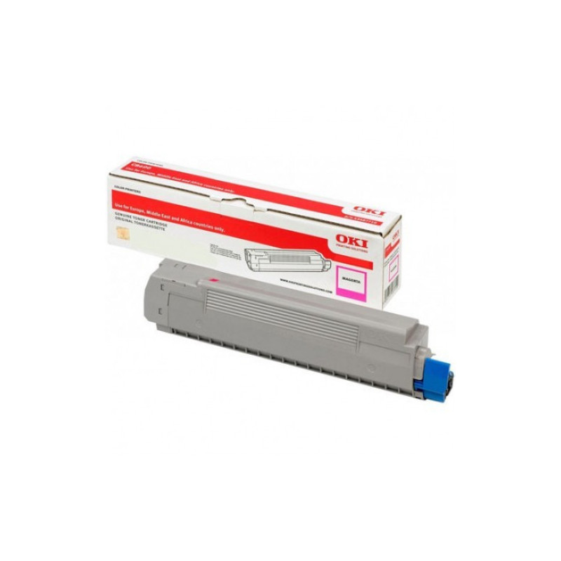 Tonerio kasetė OKI 46490402 Originali rausvai raudona (46490402)