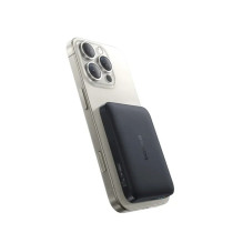 Baseus Power Bank EnerFill FM11 Ultra-Mini Magnetic (Magsafe Compatible), 22.5W, 10000 mAh, with Type-C Cable 0,30m, Bla