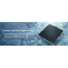 BambuLab Bambu Cool Plate SuperTack Pro - magnetic cover - for printers from the H2D and H2S series - Bambu Lab BambuLab Bambu Cool Plate SuperTack Pro - magnetic cover - for printers from the H2D and H2S series - Bambu Lab