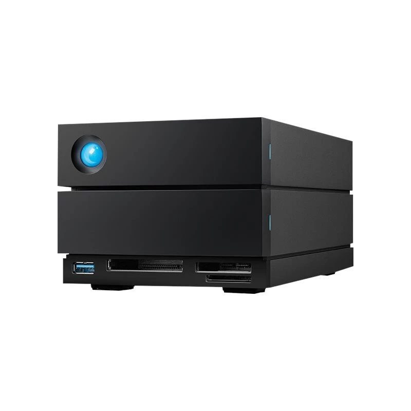 Disku masīvs LaCie 2big Dock 48 TB Melns Galddators 48 TB korpuss Galddators 118×217×93.3 mm 3.81 kg