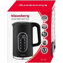 ELEKTRINIS VIRDULYS 1 7L KLAUSBERG KB-7891 LED TEMPERATŪROS REGULIAVIMAS