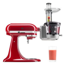 KitchenAid 5KSM1JA sulčių gaminimo aparatas lėtoji sulčiaspaudė Silver