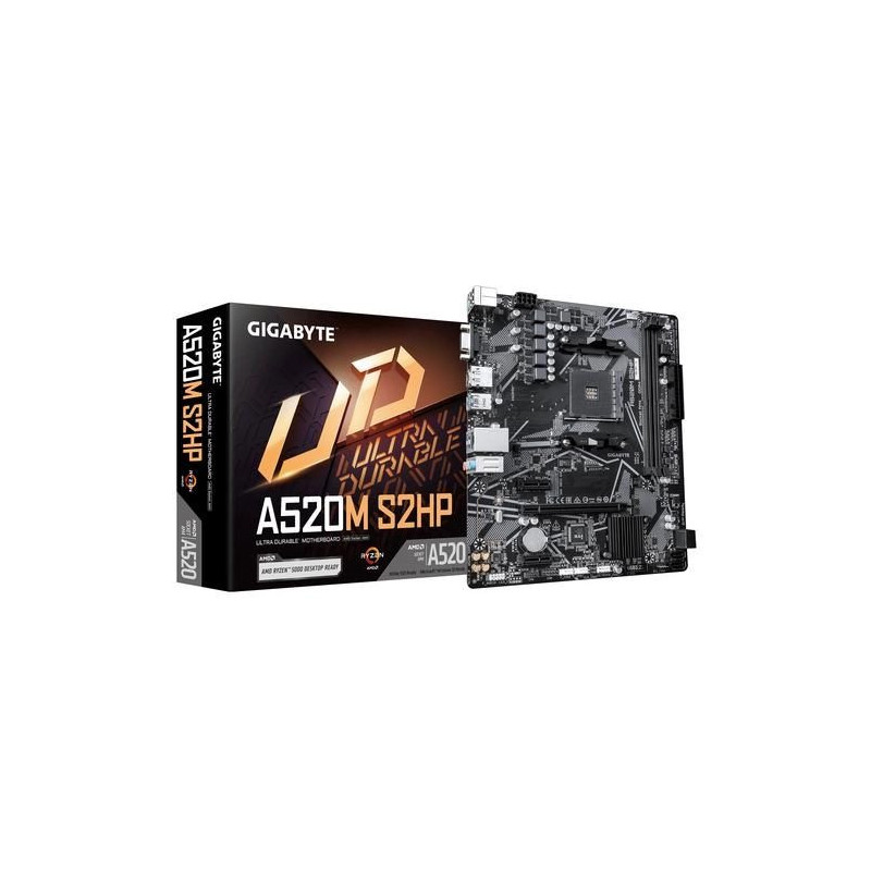 GIGABYTE A520M S2HP pagrindinė plokštė