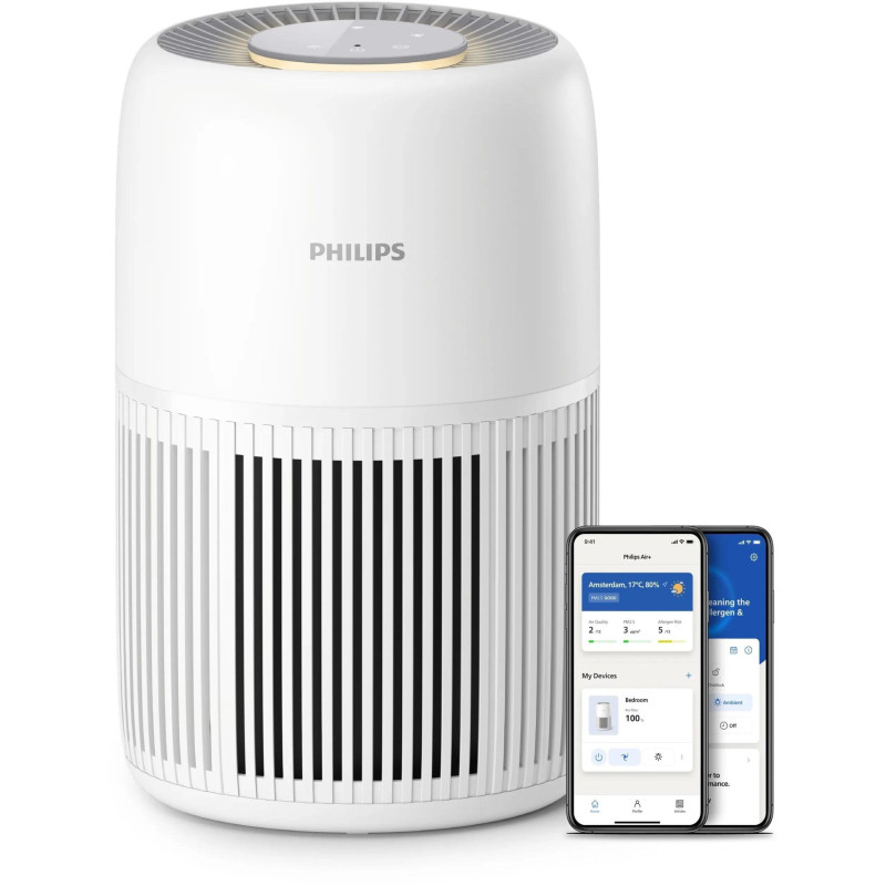 Philips AC0720 / 10 oro valytuvas 75 m² 42 dB 14 W baltas