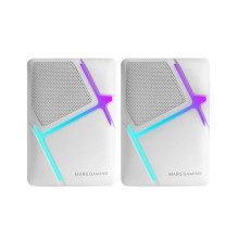 Mars Gaming MS-H RGB skaļruņi, balti