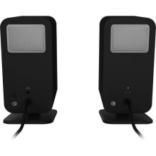 Kompiuterio kolonėlės Klipsch Klipsch ProMedia Lumina 2.1 žaidimų garso sistema su žemųjų dažnių garsiakalbiu ir LED apš Kompiuterio kolonėlės Klipsch Klipsch ProMedia Lumina 2.1 žaidimų garso sistema su žemųjų dažnių garsiakalbiu ir LED apš