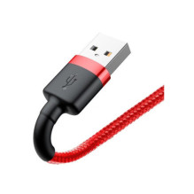 Baseus Lightning Cafule Cable 1.5A 2m Red + Red (CALKLF-C09) Baseus Lightning Cafule Cable 1.5A 2m Red + Red (CALKLF-C09)