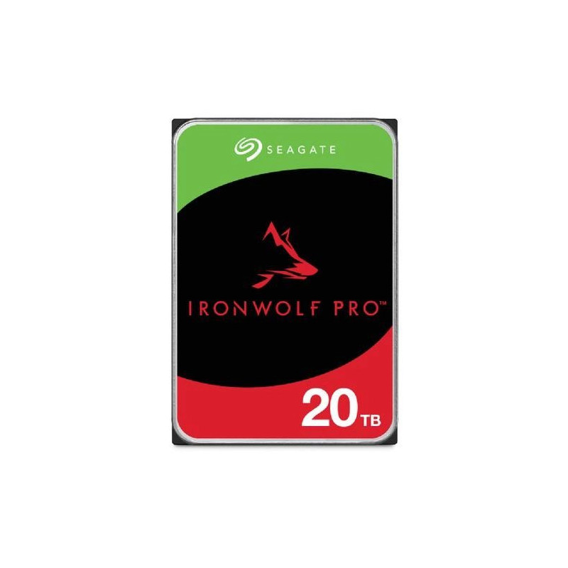 Seagate IronWolf Pro ST20000NT001 vidinis kietasis diskas 20 TB 7200 RPM 256 MB 3.5 "