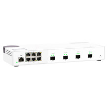 Riadený prepínač QNAP QSW-M2106-4S (6x 2,5 GbE RJ45 a 4x 10 GbE SFP+)