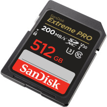 Karta SanDisk Extreme PRO SDXC 512 GB Class 10 UHS-I / U3 V30 (SDSDXXD-512G-GN4IN)